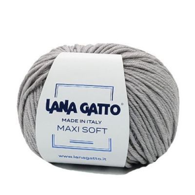 Lana Gatto Maxi Soft( 20741 ) 100% меринос экстрафайн 50 г/90 м